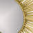 Wallner Metal Sunburst Wall Mirror