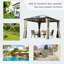 Net 3m W x 3m D Gazebo