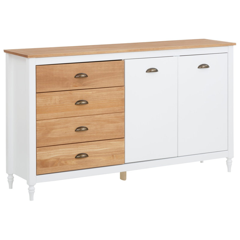 Geno 140cm Solid Wood Sideboard
