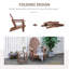 Chaise Adirondack en bois massif Andrekia-204727069