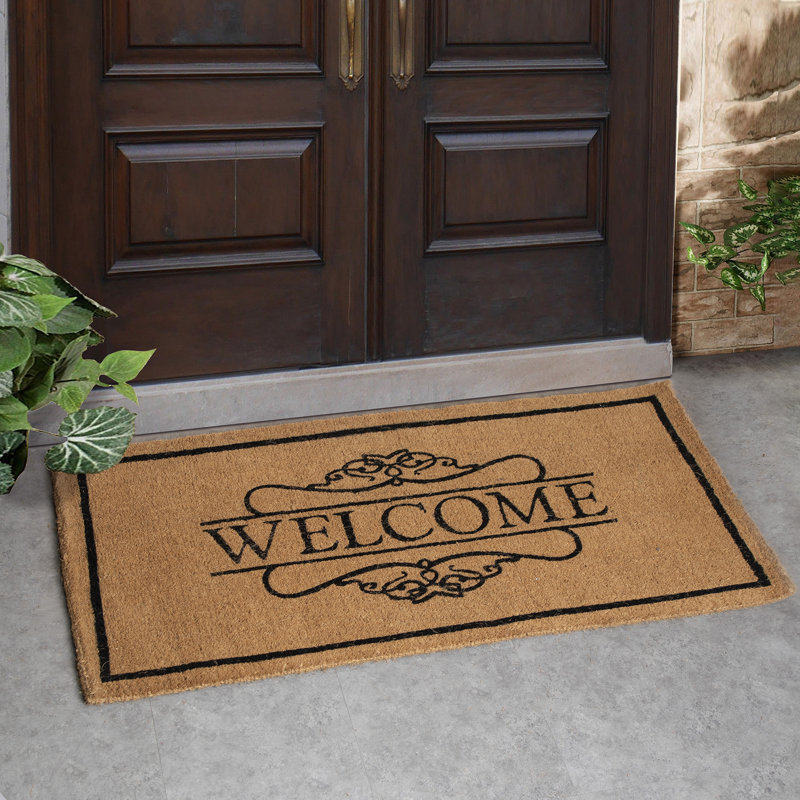 Tapis de porte d'extérieur 72 po x 35,83 po Akim