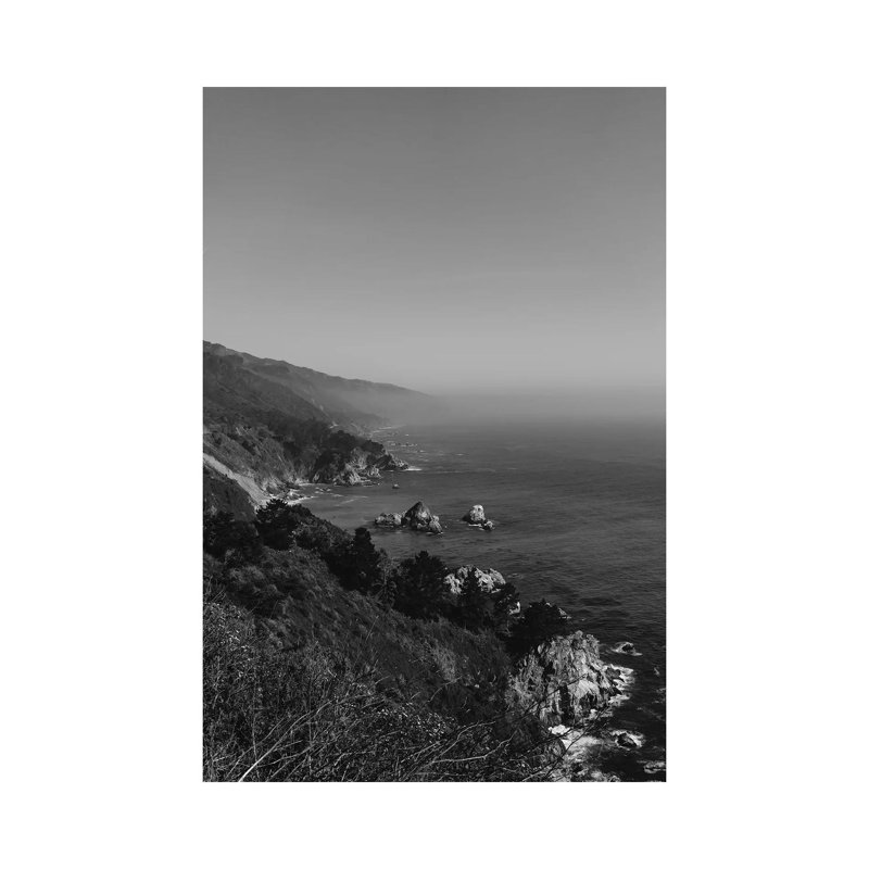 Big Sur III by Bethany Young - Print on Canvas, Wrapped Canvas, 66.04cm H x 45.72cm W x 3.81cm D