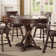 Houts Round Solid Wood Base Dining Table