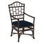 Chippendale Upholstered Arm Chair-1252848210-1252848225