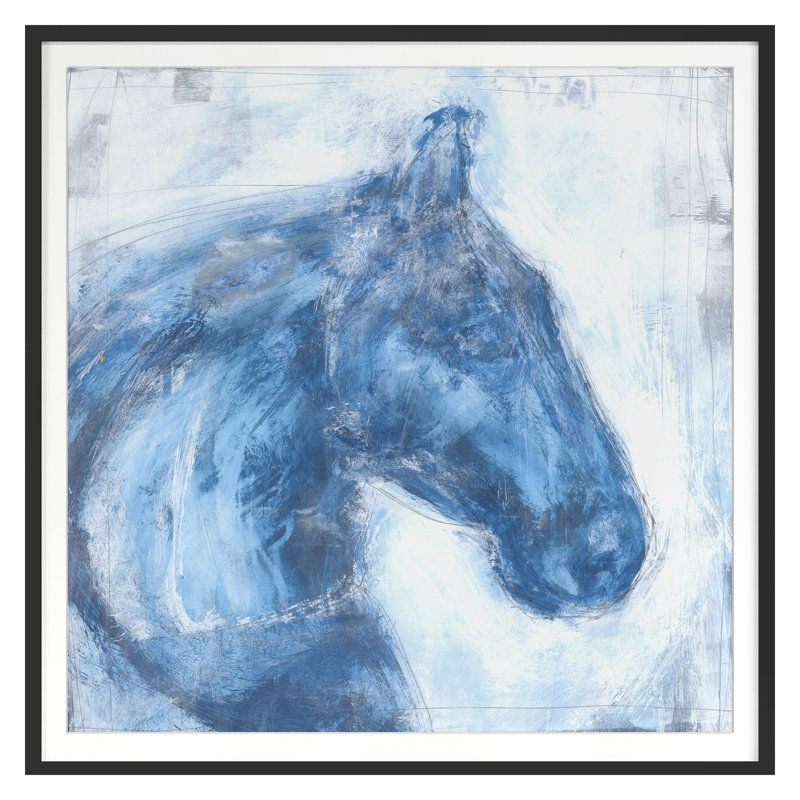 Equestrius 1 Print, 20" H x 20" W, Black