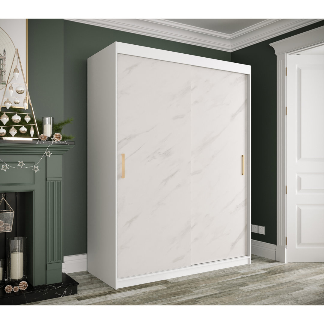 Vaucluse 2 Door Manufactured Wood Wardrobe