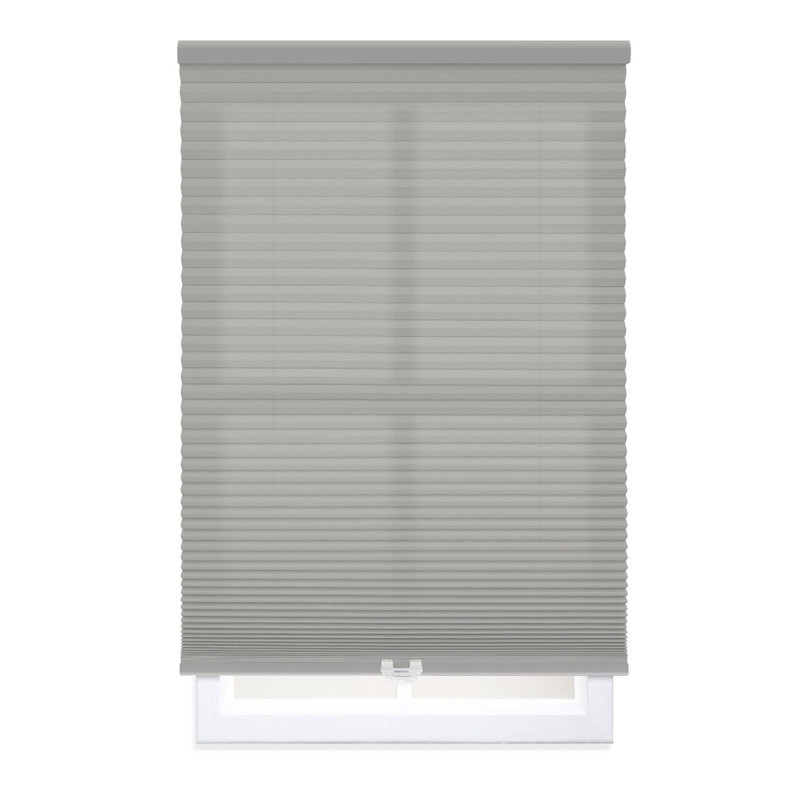 Store cellulaire semi-transparent sans fil, Gris ancre, L 36 po x L 48 po