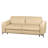 Kitt Genuine Leather 2-Seat Fold-out Sleeper Sofa-11459332