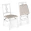 48cm H Upholstered Side Chair in Beige