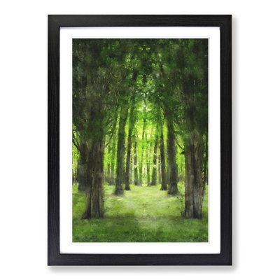 Green Forest Vol.2 - Framed Print