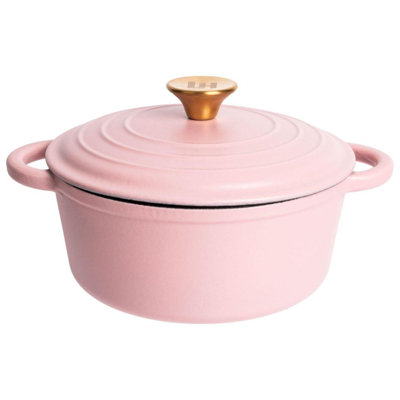 Cocotte ronde en fonte émaillée Lexi Home