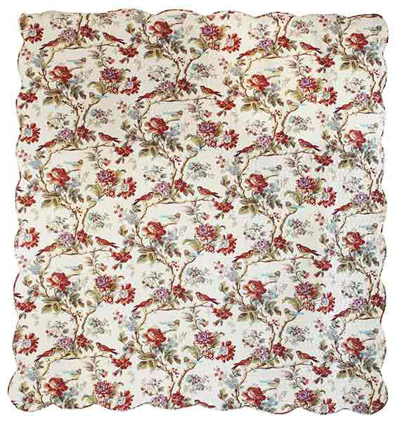 Finch Orchard Throw Blanket
