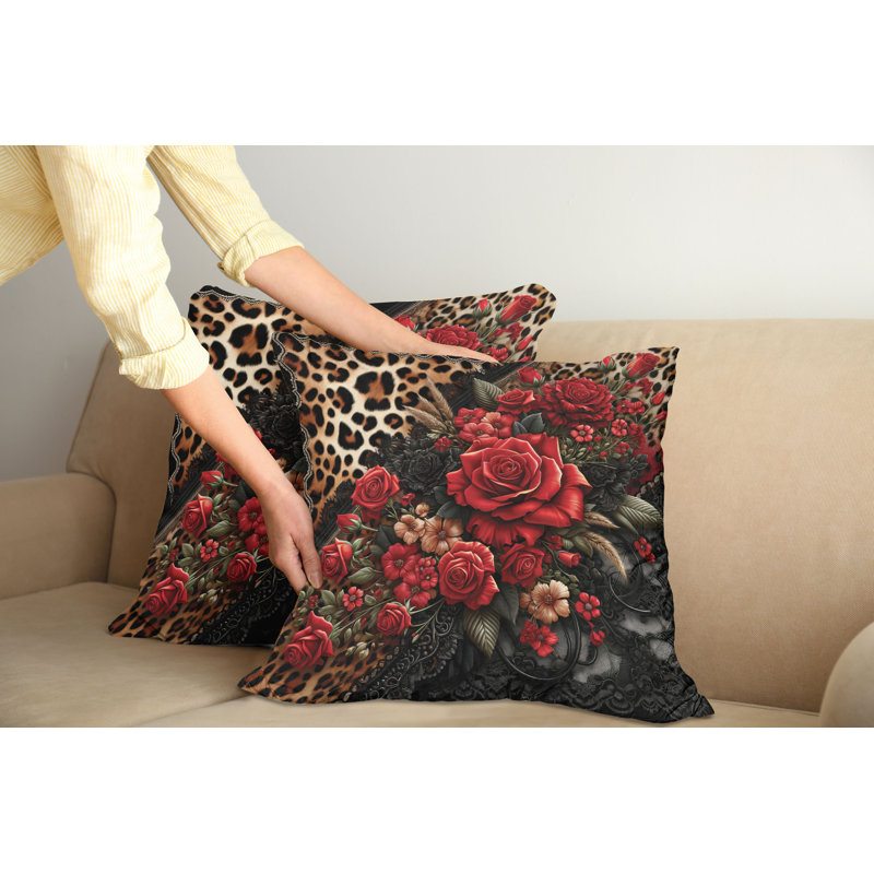 Ensemble de 2 housses de coussin Ambesonne, H 16 po x l 36 po, Rectangle