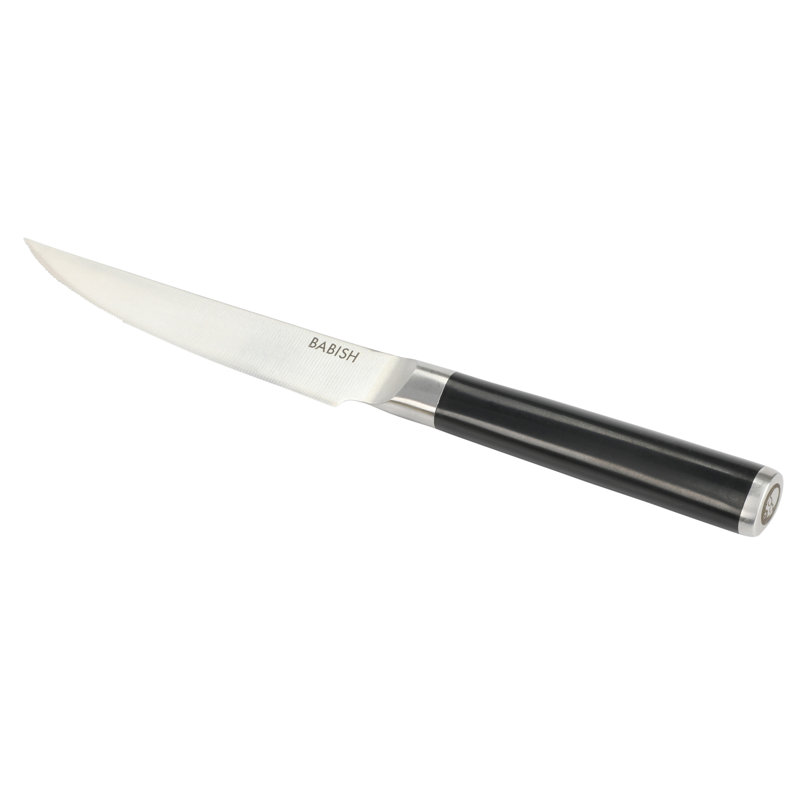 Ensemble de couteaux à steak 5 po Babish, Noir