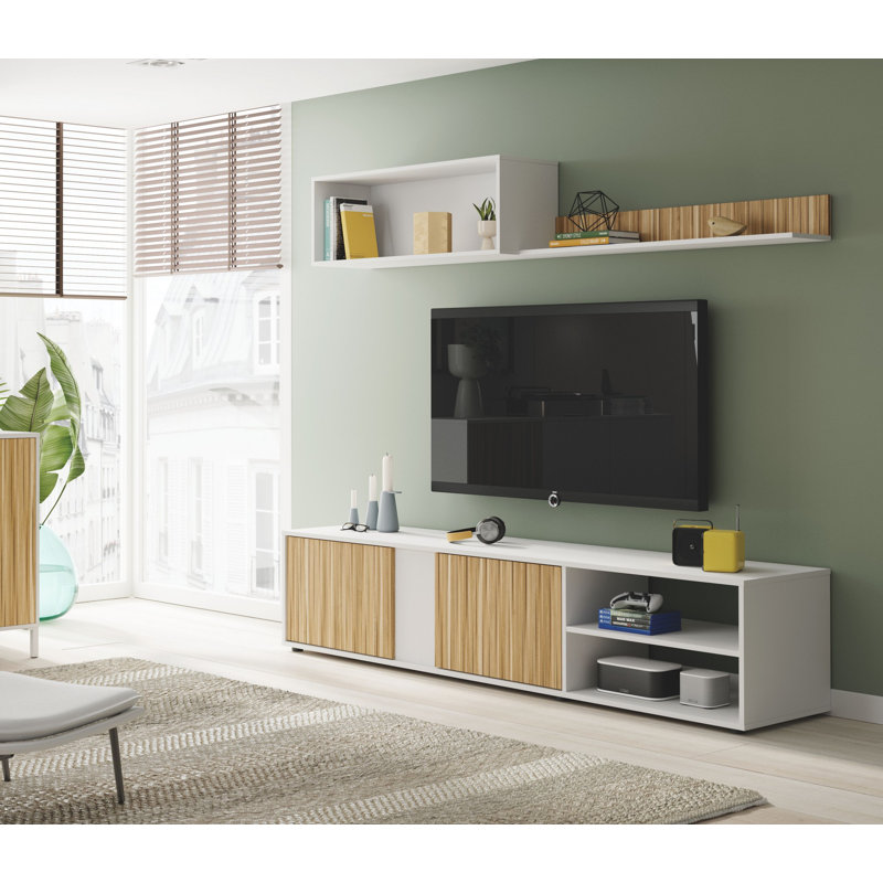 Daasmundse Unfinished TV Stand for TVs up to 88"