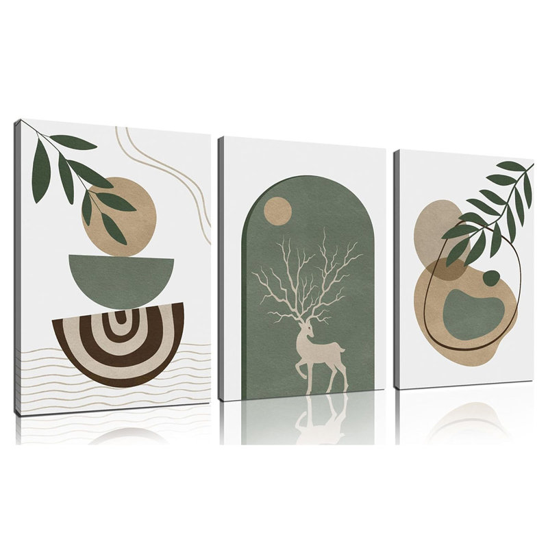 3 Piece Wrapped Canvas Print