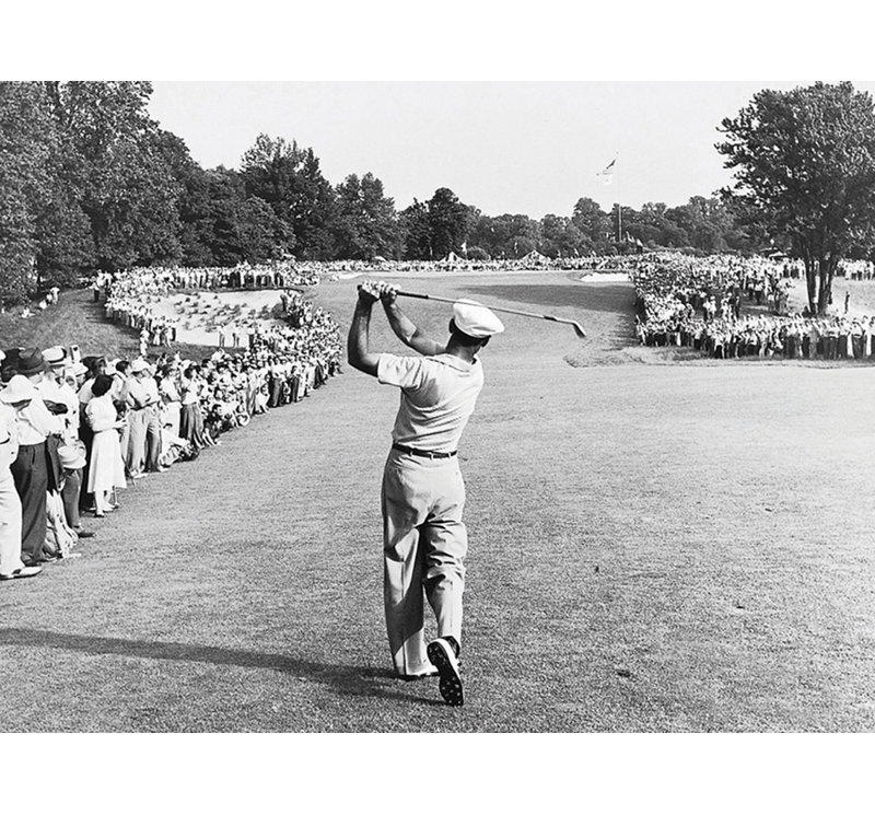 One Iron (Ben Hogan), 13" H x 18" W