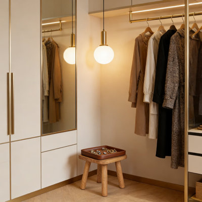 Marchepied et support pour plante en bois massif - Tabouret polyvalent robuste de 9,3 pouces pour la salle de bain, la cuisine, la chambre à coucher et le salon avec patins antidérapants
