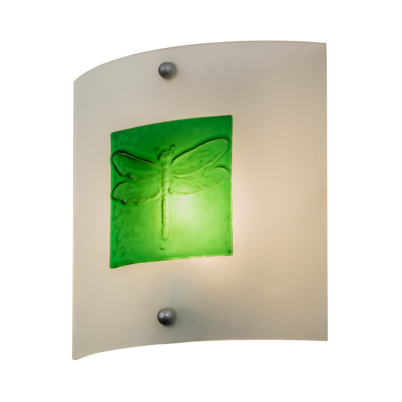 Plafonnier encastré 1 lumière Kayme Wings, Vert