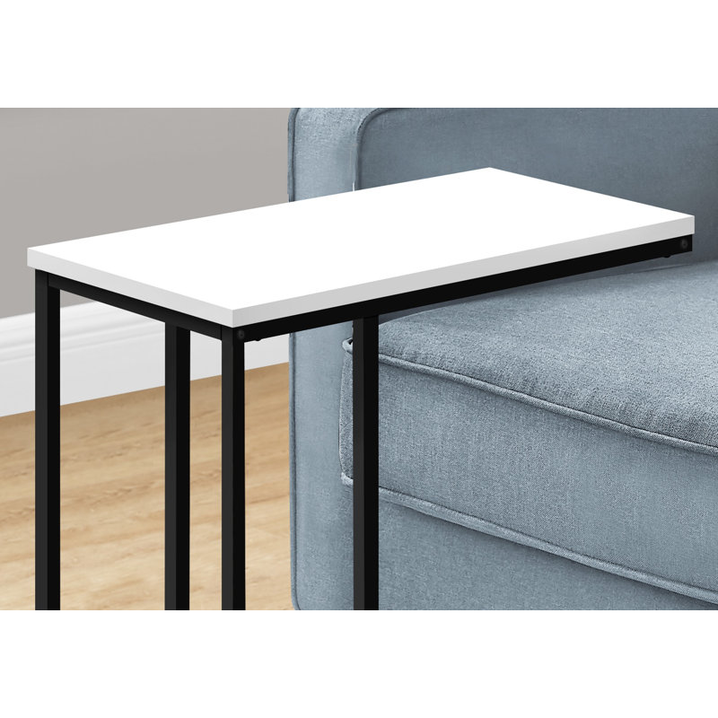 End Table, Accent Table, Bedroom Small Nightstand, White