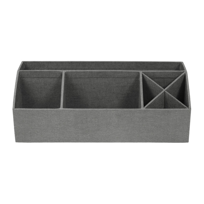 Organisateur de bureau Bigso Elisa - Organisateur de bureau durable, Gris toile