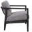 Evan 30.5" W Polyester Armchair