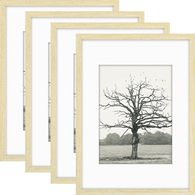 Picture Frame Wall Set with Polished Plexiglass