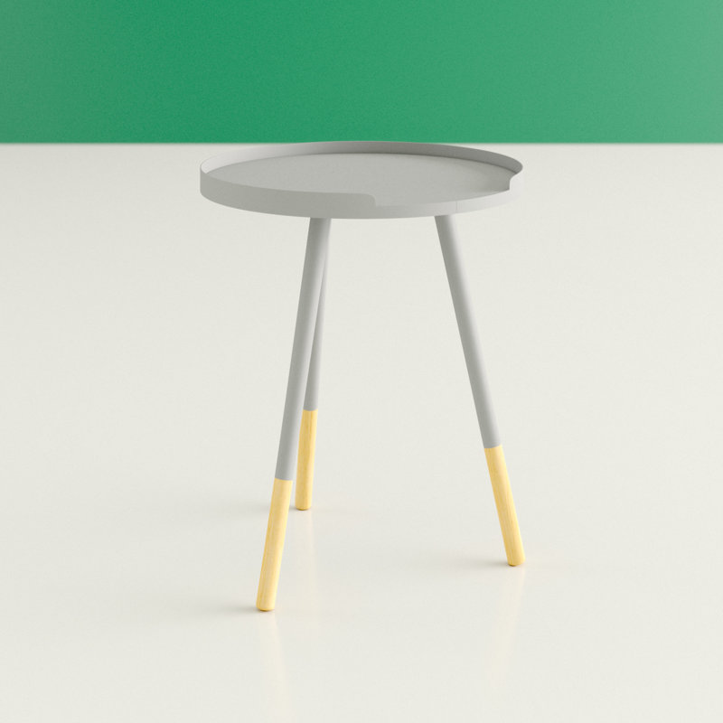 Cadwallader Tray Top End Table, Grey
