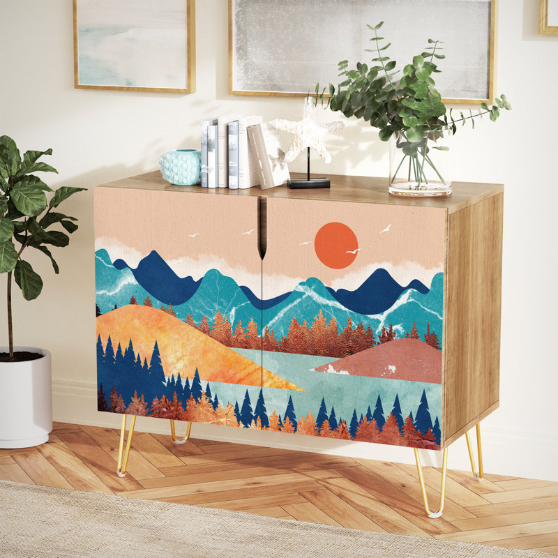 35'' Sideboard, Mountain Lake Blue