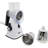Ultimate Rotary Cheese Grater Set With 3 Precision, Interchangeable Stainless Steel Blades For Cheese, Vegetables, Nuts, And More