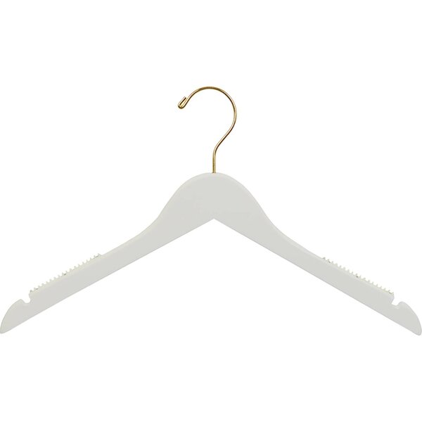 NAHANCO Wood Clothes Hanger Kit - Low Gloss Black