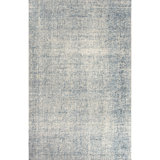 Britta Wool Area Rug in Blue