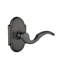 Emtek Passage Interior Mortise w/ #8 Rosette & Cortina Lever-778339298-778339296