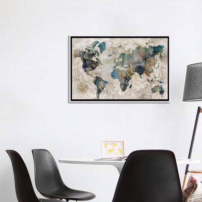 Carte céleste par Isabelle Z - reproduction d'art