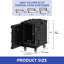 Porte-plats isotherme avec roulettes-369871967