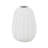Magnesium Oxide Wide Vase With Carved Grooves