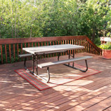 Table de pique-nique pliante classique de 6 pieds