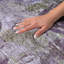 Tapis abstrait à poils longs de qualité supérieure lavable à la machine ADS555-183072556-183072559