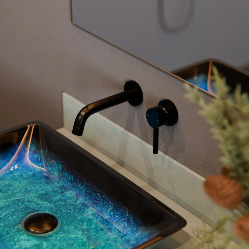 Single-handle Bathroom Faucet, Matte Black