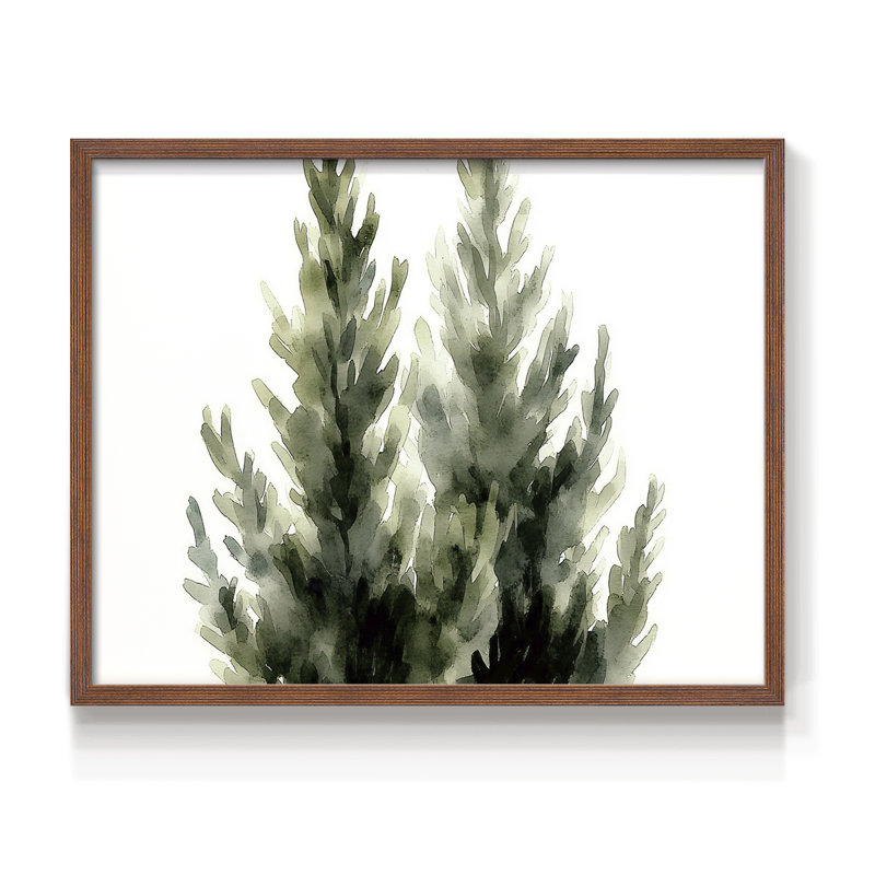«Chirstmas Art» - XXIII - Reproduction encadrée - Restickable, H 22 po x l 28 po, Noyer