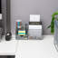  Rangement de bureau, rangement de dossiers, rangement d'accessoires, espace de travail, bureau, treillis métallique, L 11 po x l 5,5 po x H 5,25 po-103877432