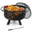 Round Iron Wood Burning Smokeless Fire Pit