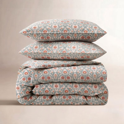 Mellon T400 ARTS & CRAFTS FLORAL DUVET SET
