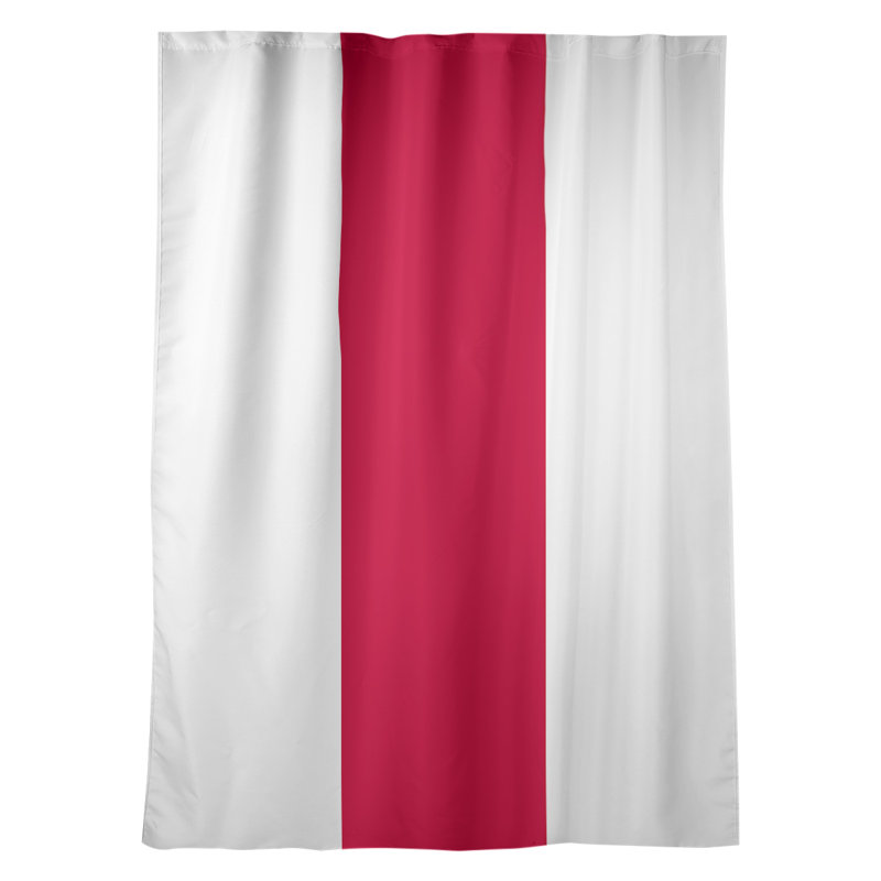 Mississippi Rebellion Sateen Room Darkening Curtain Single Panel, Beige White"