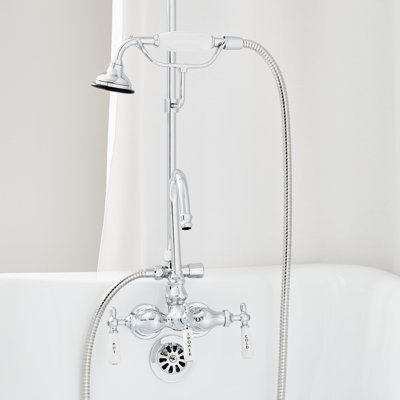 Gooseneck 60" Tub & Shower Faucet