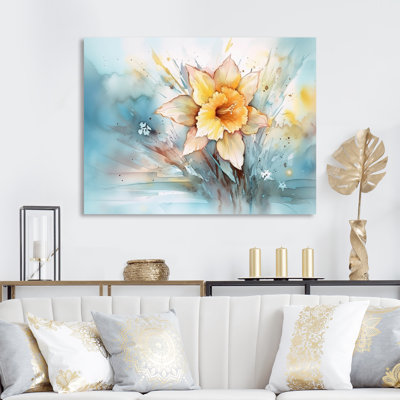 Ruddie Daffodils Elegance IV sur toile