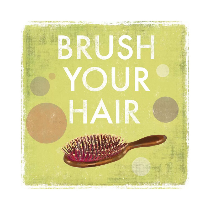 Brush Your Hair by Drako Fontaine - Wrapped Canvas Gallery-Wrapped Canvas Giclée, 30.48 cm H x 30.48 cm W