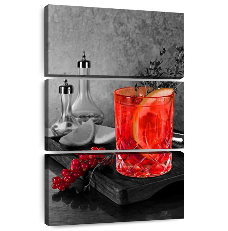 Yarlin Cranberry Lemon Drink, 32" H x 20" W