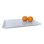 Fitz and Floyd Everyday White Rectangular Rim Serving Platter