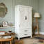 Armoire de rangement blanche 27 po
